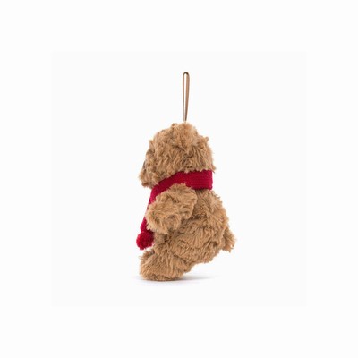 Jellycat Bartholomew Decoration Bear Australia | 142983ACM